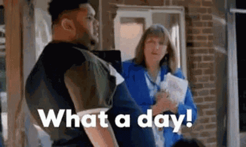 Whataday Harvey GIF