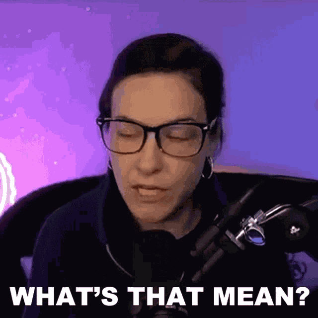 Whats That Mean Cristine Raquel Rotenberg GIF