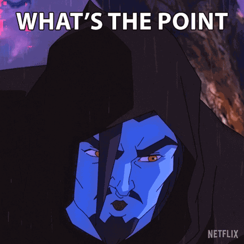 What'S The Point Of This Keldor GIF