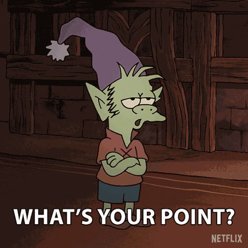 What'S Your Point Elfo GIF