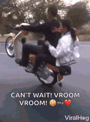 Wheelie Motorcycle GIF
