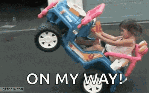 Wheelie Rollin GIF
