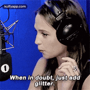 When In Doubt, Just Addglitter..Gif GIF