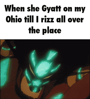 When She Gyatt On My Ohio Shin Getter Robo GIF