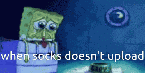 When Socks Doesnt Upload GIF