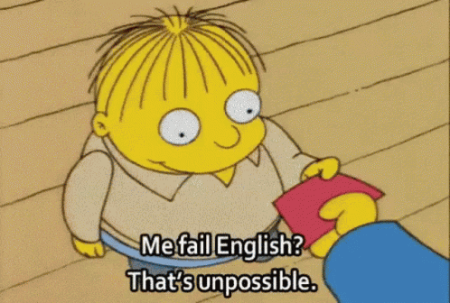 When You Get A Test English GIF