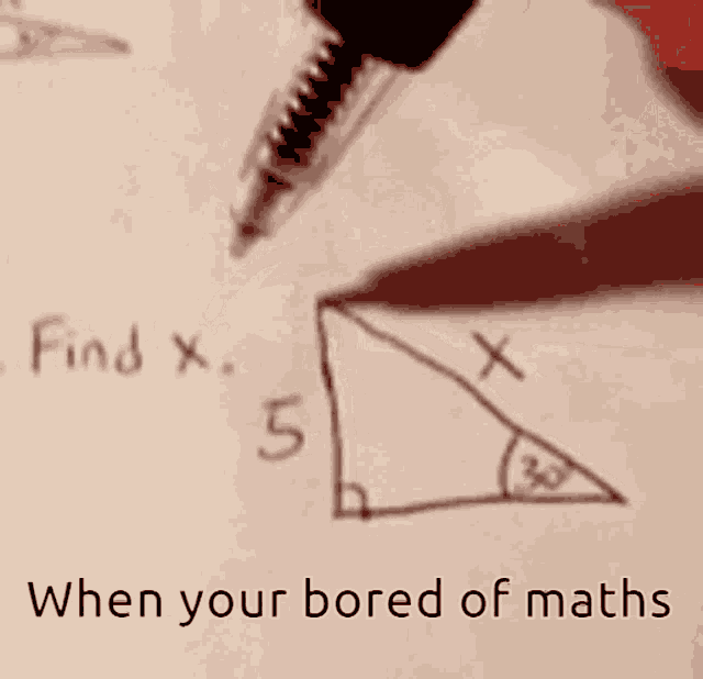 When Your Bored Of Maths Maths Op GIF