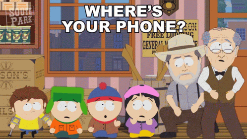 Wheres Your Phone Wendy Testaburger GIF