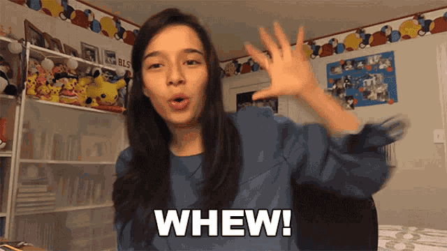 Whew Hannah Fawcett GIF