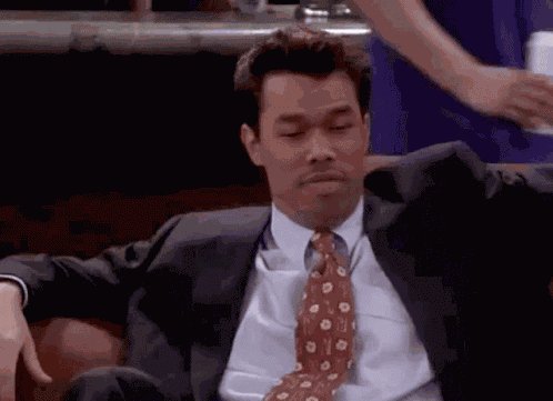 Whipped Chandler GIF