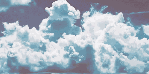 White Cloud GIF