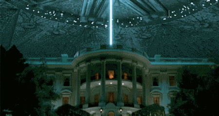 White House Explode GIF