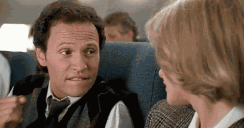 White Man'S Overbite - When Harry Met Sally GIF