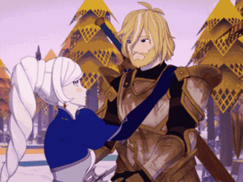 Whiteknight Rwby GIF