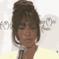 Whitney Houston Shocked GIF