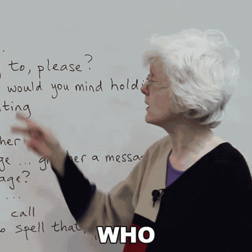 Who Am I Speaking To Gill GIF