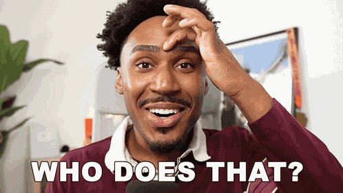 Who Does That Imurgency GIF