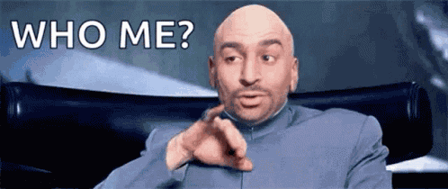 Who Me GIF