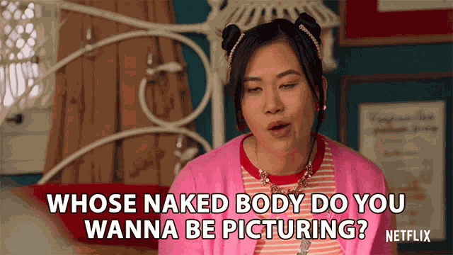 Whose Naked Body Do You Wanna Be Picturing Eleanor Wong GIF