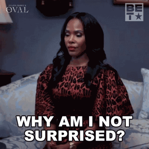 Why Am I Not Surprised Simone GIF