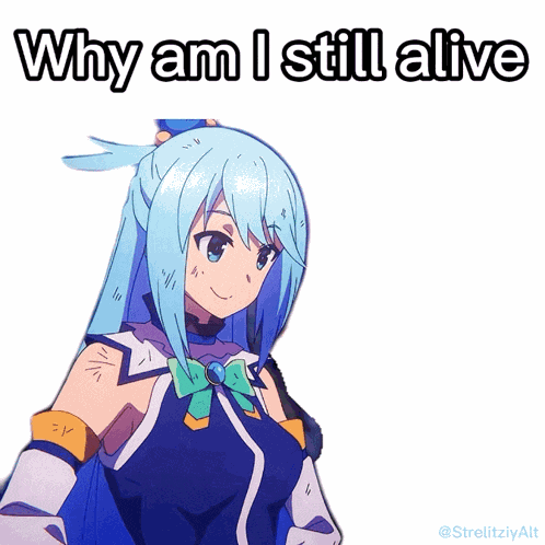 Why Am I Still Alive Konosuba GIF