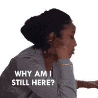 Why Am In Still Here Aby Sticker
