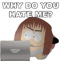 Why Do You Hate Me Shelly Marsh Sticker