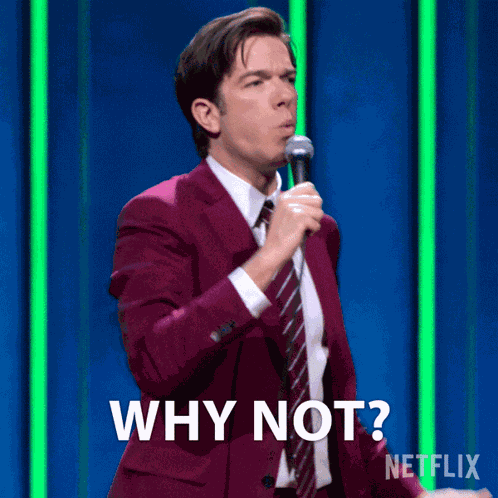 Why Not John Mulaney GIF