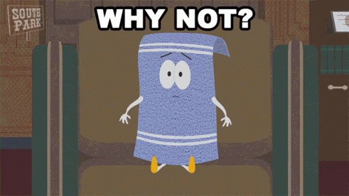 Why Not Towelie GIF