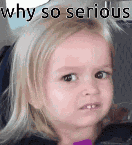 Why So Serious GIF