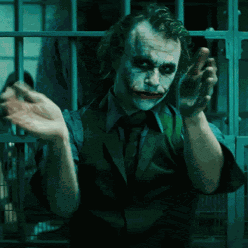 Why So Serious Joker GIF