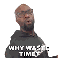 Why Waste Time Rich Benoit Sticker