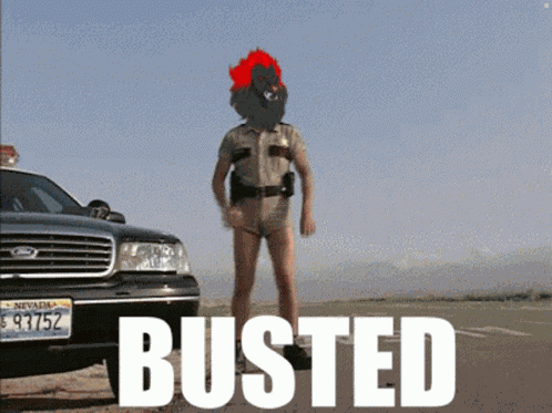 Wicked King Busted GIF