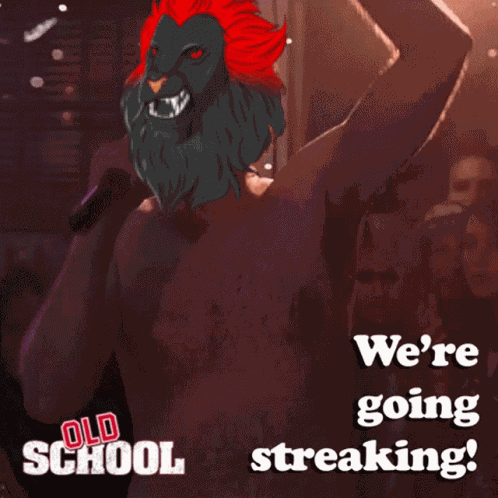 Wicked King Streaking GIF