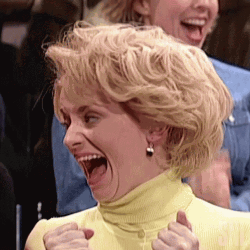Wide Mouth Open Amy Poehler GIF