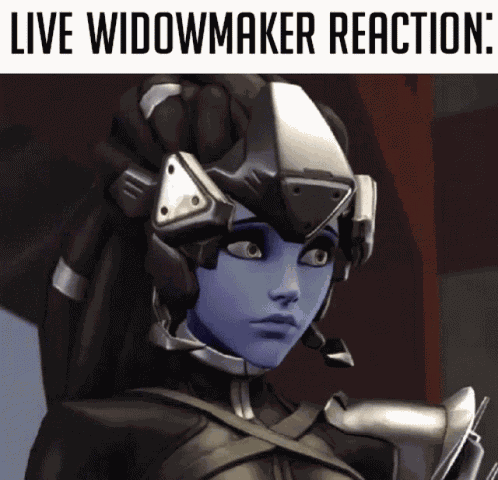 Widowmaker Live Reaction GIF