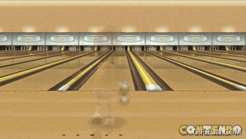 Wii Bowling You Died GIF