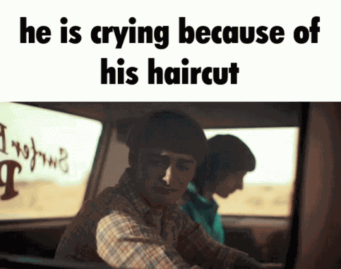 Will Byers Bowl Cut GIF