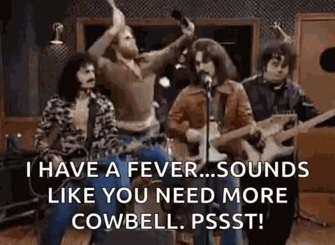 Will Ferrell Cowbell GIF
