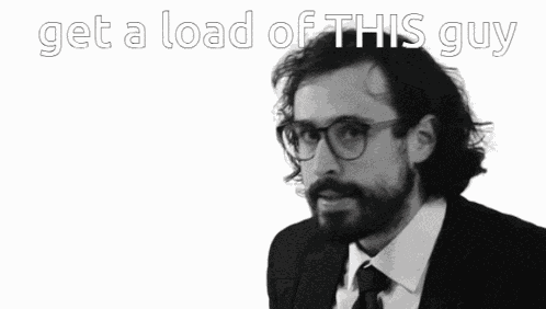 Will Wood Get A Load Of This Guy GIF