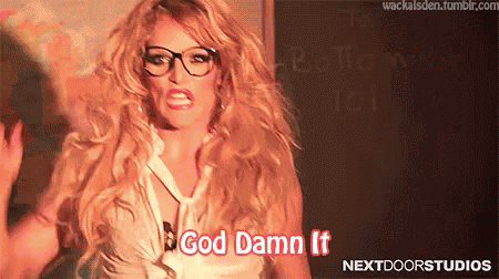 Willam God Damn It GIF