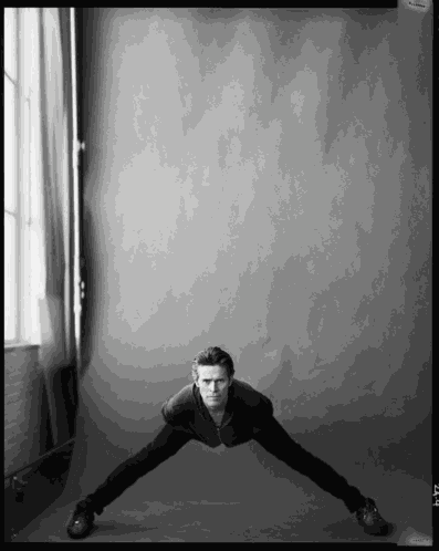 Willem Dafoe Poses GIF