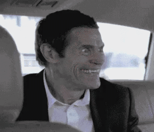 Willem Dafoe Smile GIF