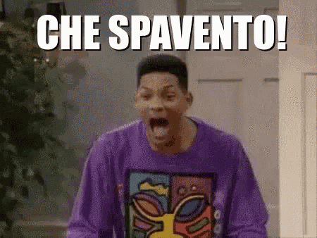 Willy Il Principe Di Bel-air Will Smith Paura Spavento Spaventato Spaventata Oddio Aiuto GIF