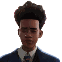 Wincing Miles Morales Sticker