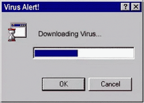 Windows Error Virus Alert GIF
