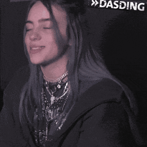 Wink Billie Eilish GIF