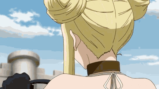 Winking Anime GIF