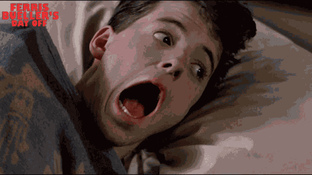 Winking Ferris Bueller GIF