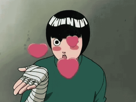 Winky Hearts GIF